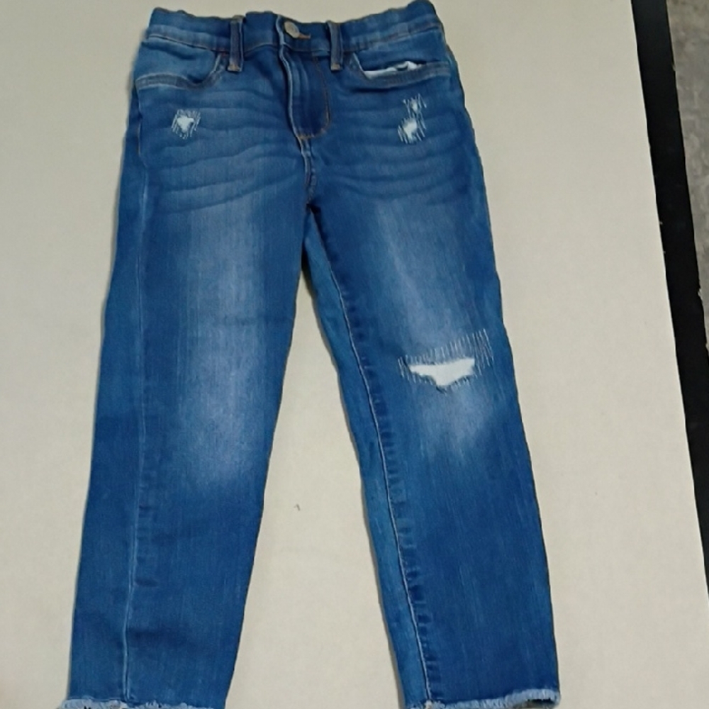 OshKosh B'gosh Blue Distressed Ankle Jeans